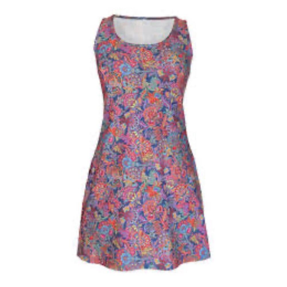 NWOT Nuu Muu Phoenix Floral Scoop Dress XL